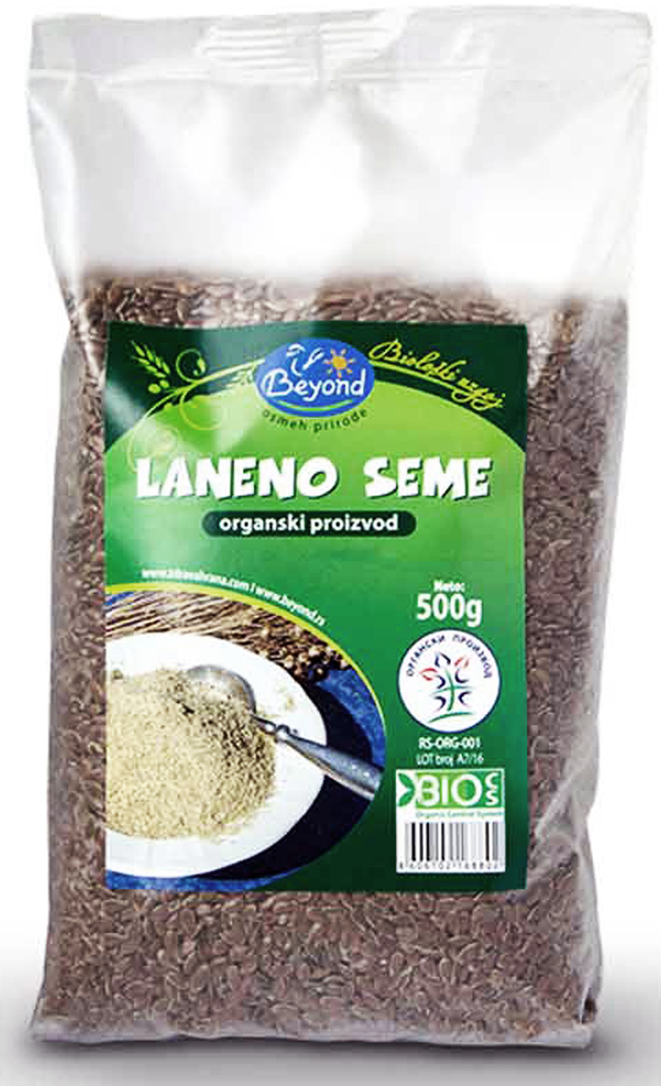 Laneno seme organsko BEYOND 500g-slika