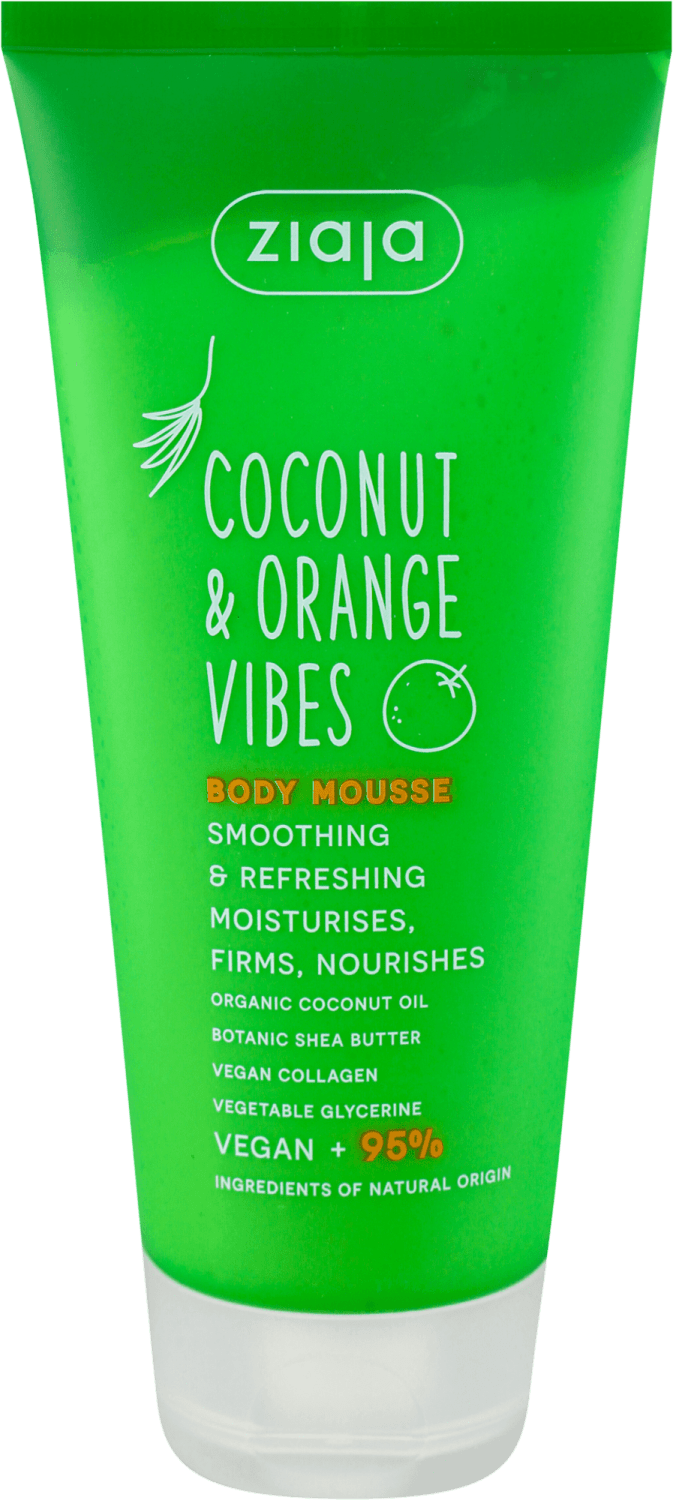Pena za telo ZIAJA coconut & orange 200ml-slika