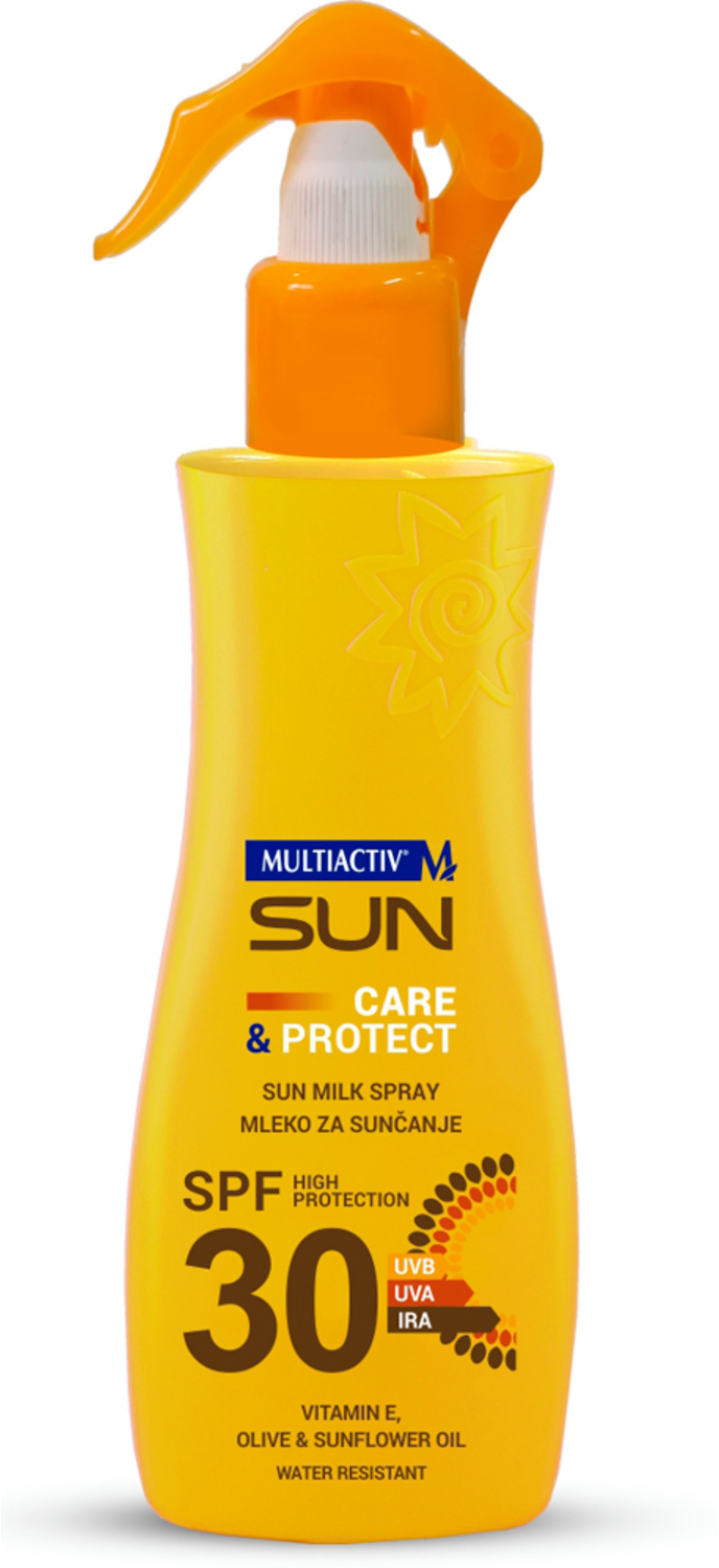 MULTIACTIV CARE&PROTECT MLEKO ZA SUNCANJE SPRAY 30, SPRAY 200ML-slika