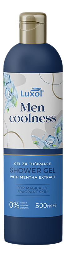 LUXOL GEL ZA TUSIRANJE 500ML MEN COOLNESS-slika