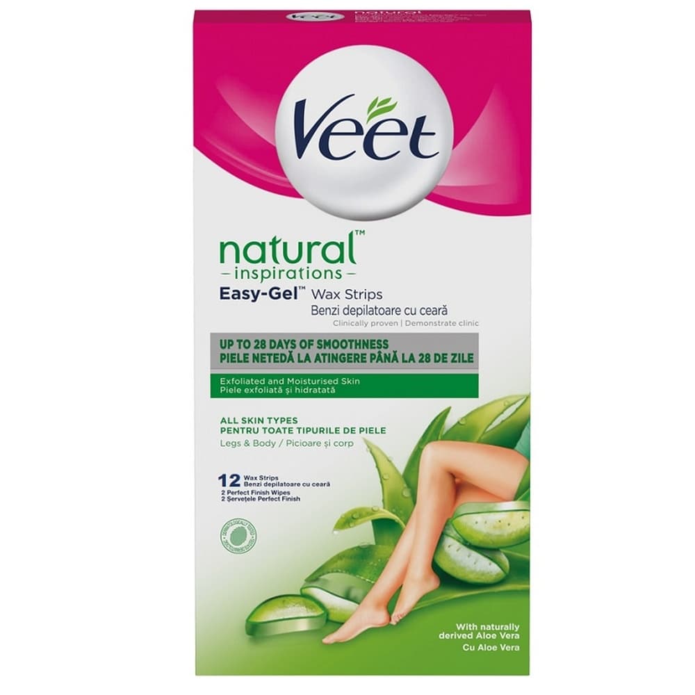 VEET Aloe Vera trake za depilaciju 12kom-slika