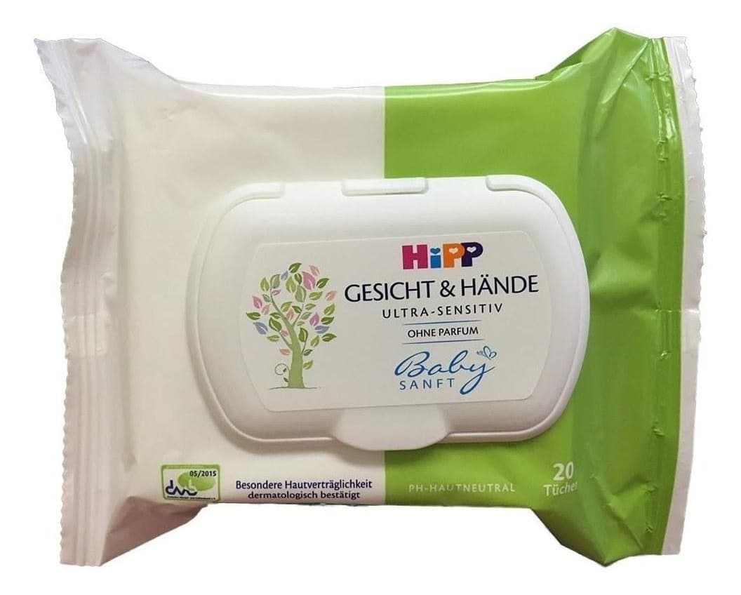 Vlažne maramice HIPP 20kom-slika
