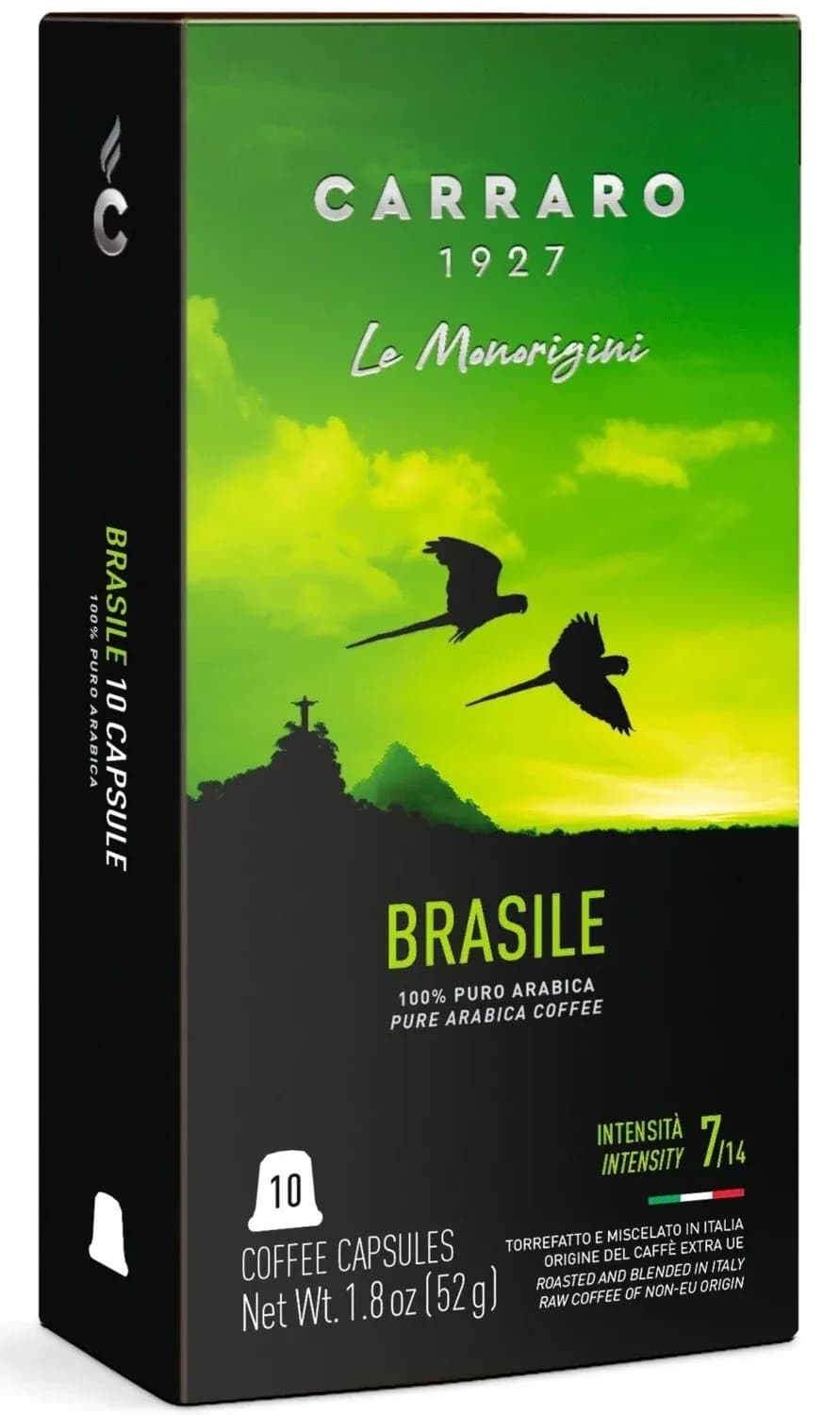KAFA BRASILE ARABICA KAPSULE 5.2G SILBO-slika