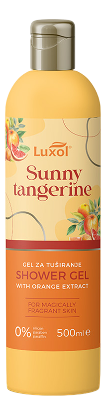 GEL TUŠ SUNNY TANGERINE 500ML LUXOL-slika