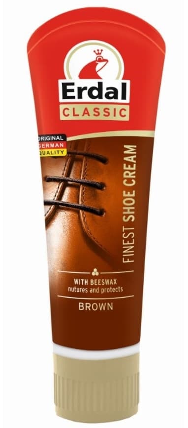 KREMA ZA OBUCU ERDAL CREAM SHOE BROWN 55ML-slika
