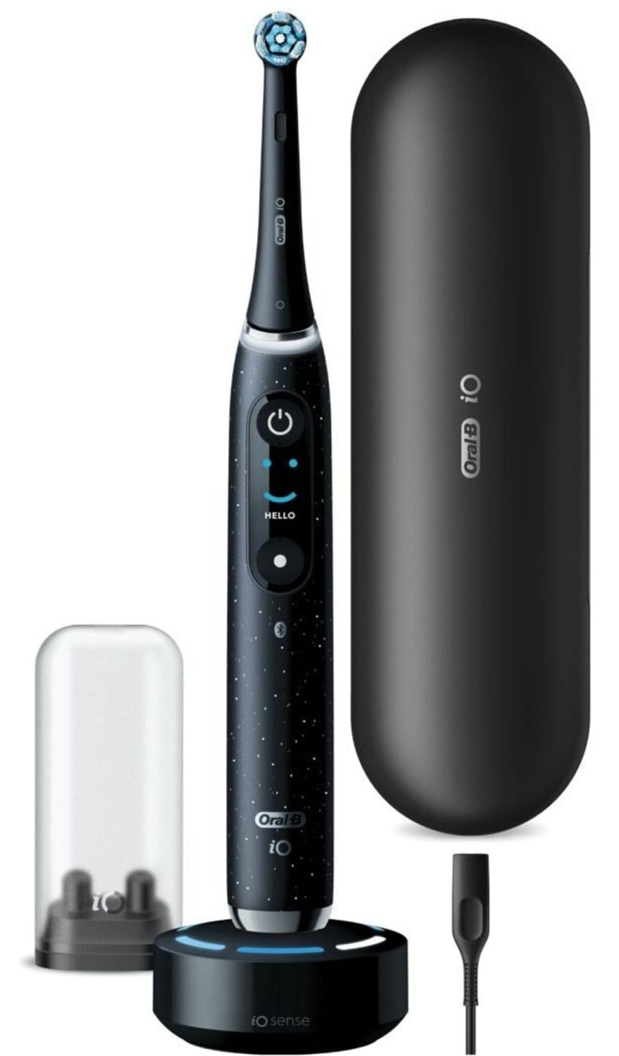 ORAL B Power iO 10 električna četkica za zube i dodaci black-slika