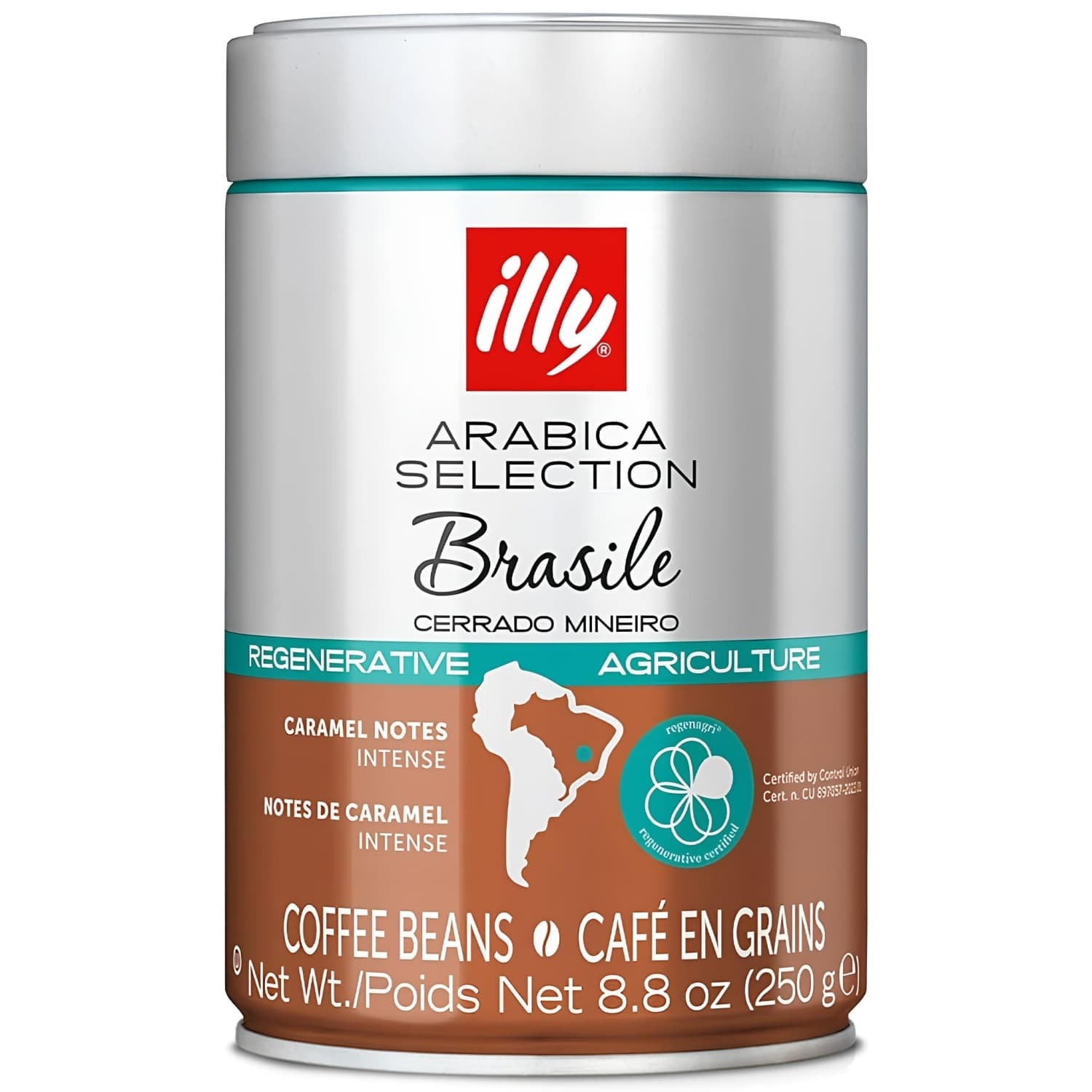 Espresso kafa ILLY Brasile u zrnu 250g-slika