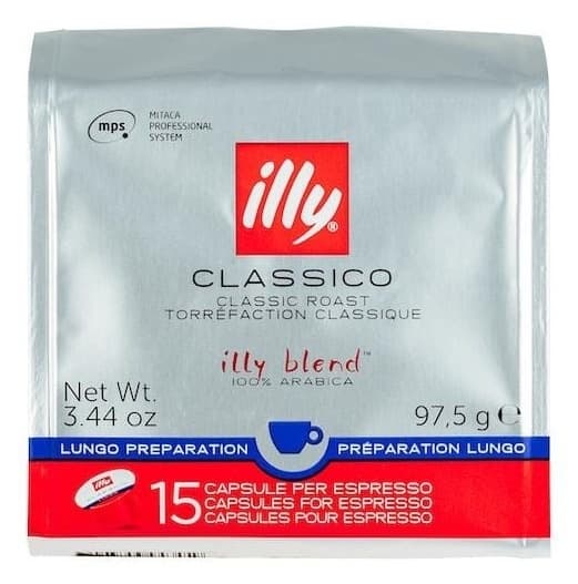 Kapsule ILLY Lungo espresso 15kom-slika