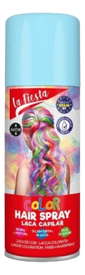 Sprej za kosu u boji AGRADO La Fiesta svetloplavi 125ml-slika