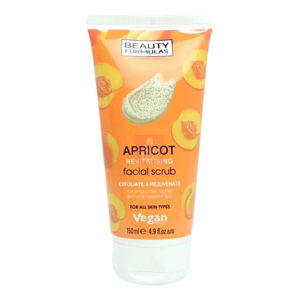 BEAUTY FORMULAS piling za lice kajsija 150ml-slika