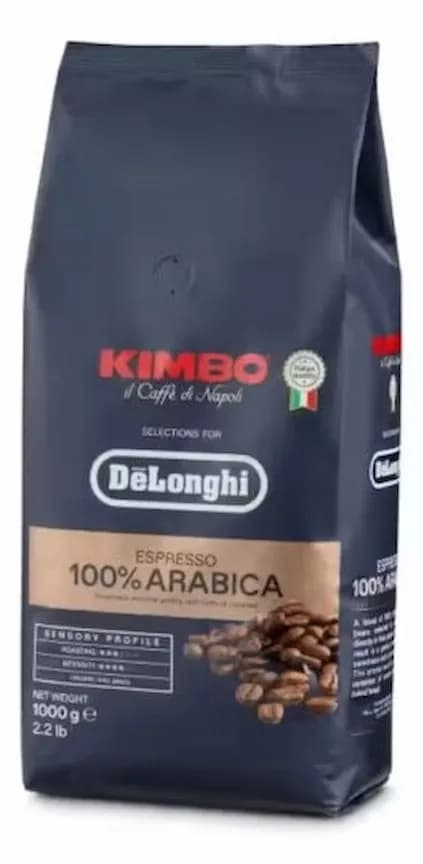Espresso kafa KIMBO DeLonghi Arabica u zrnu 1kg-slika