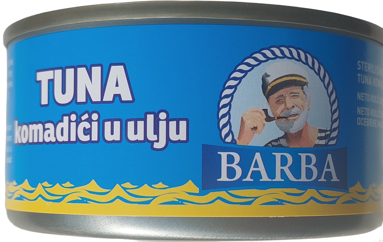 TUNA KOMADIĆI U ULJU 140G BARBA-slika