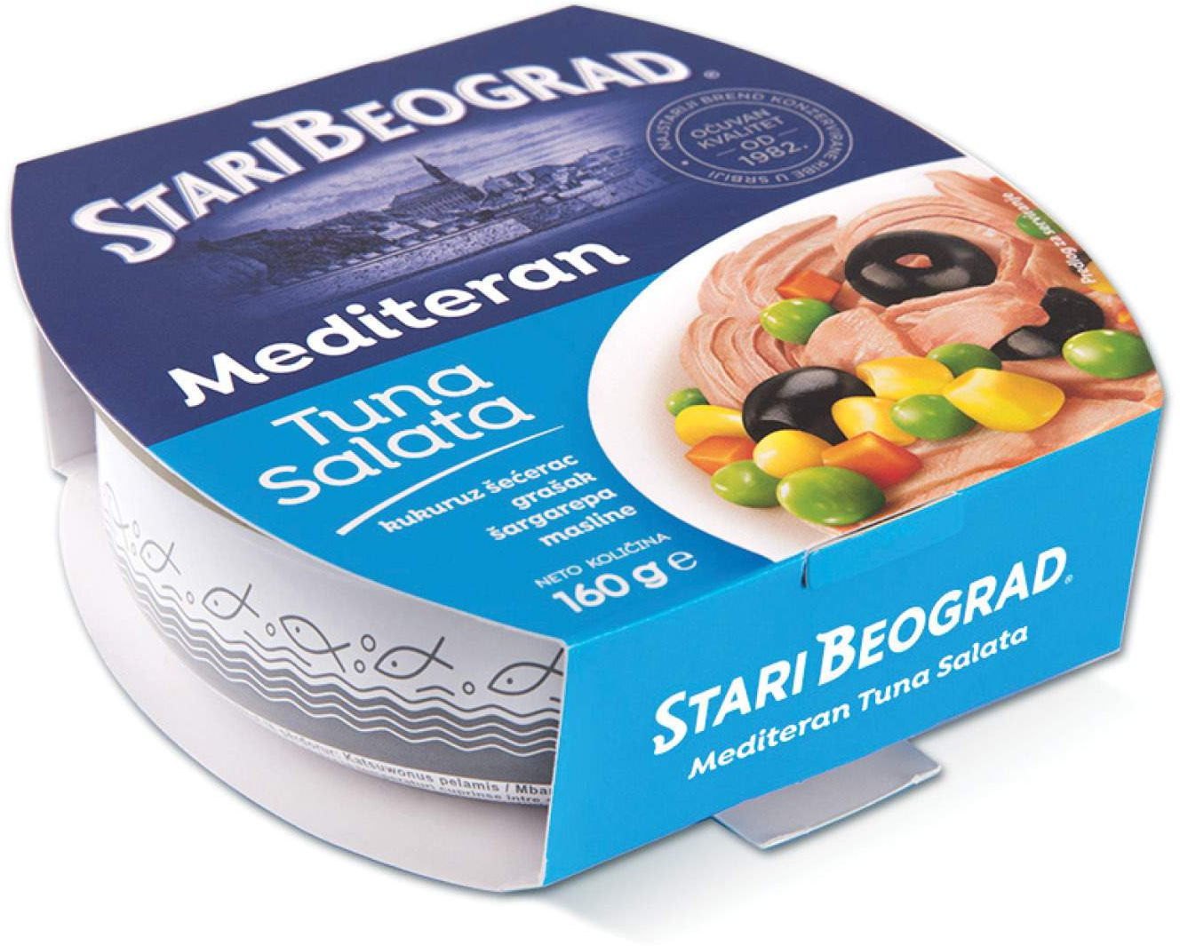 TUNA SALATA MEDITERAN 160G STARI BE-slika