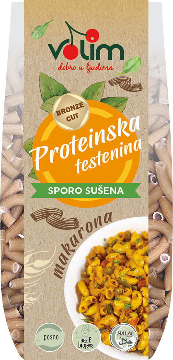 TESTENINA PROT MAKARONA 250G VOLIM-slika