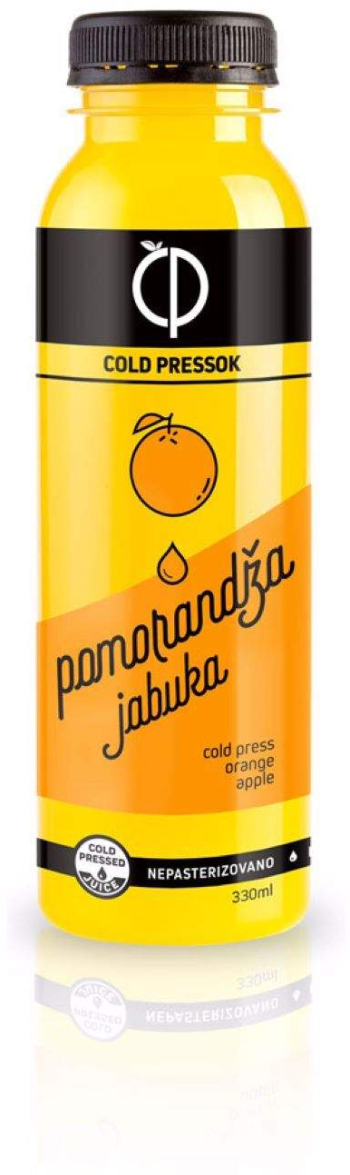 Sok COLD PRESSOK pomorandža jabuka 250ml-slika