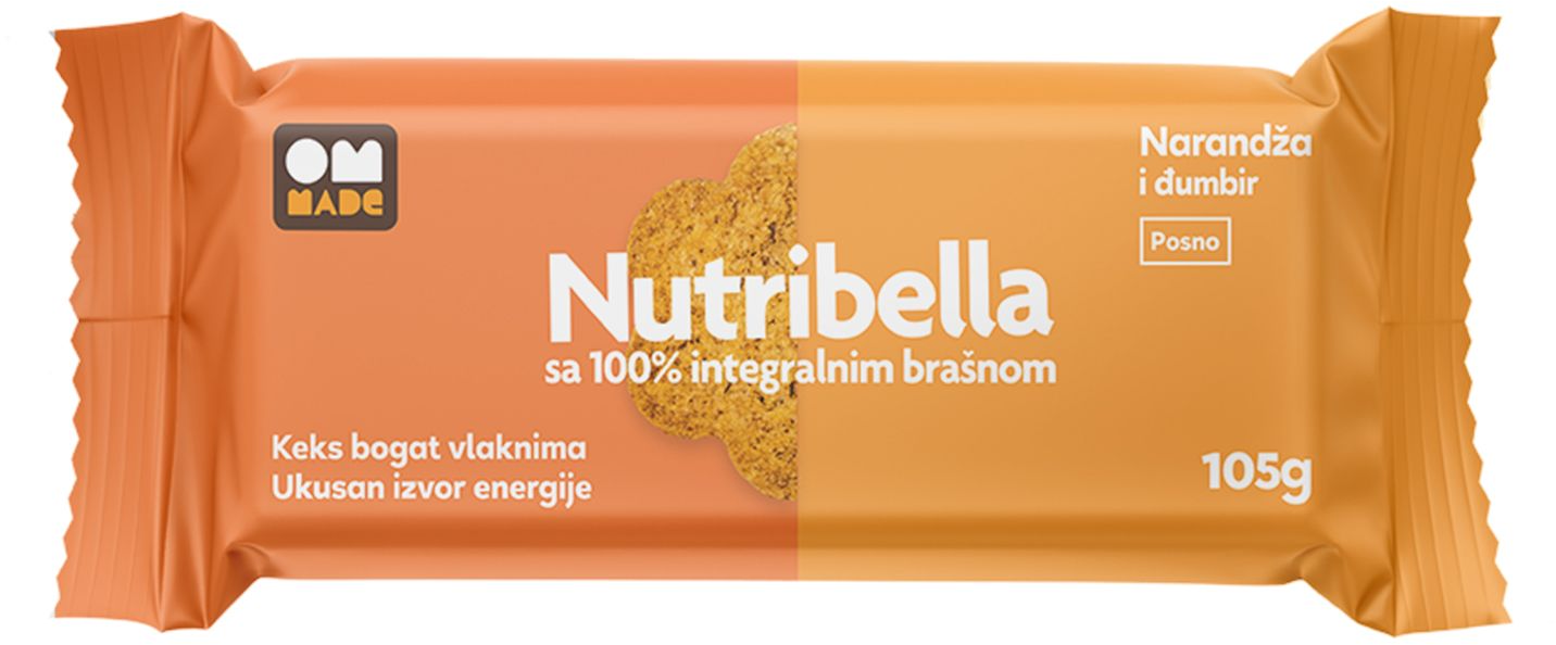 Keks narandza i djumbir Biobella,105g-slika