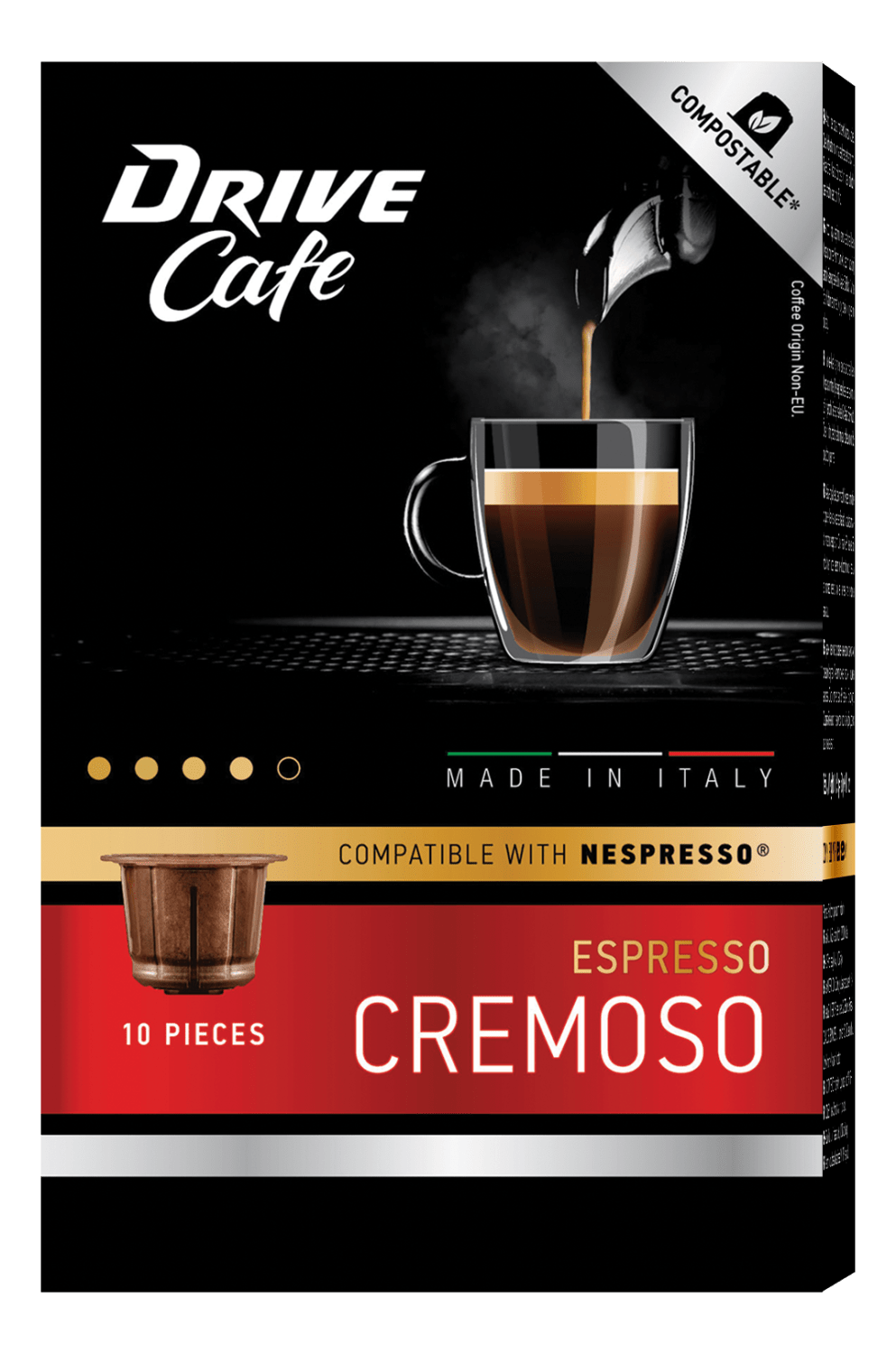 DRIVE CAFE Cremoso Nespresso kapsule za kafu 10kom-slika