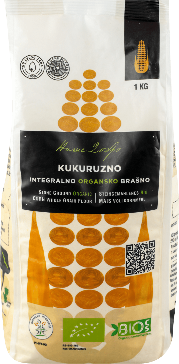 BRAŠNO ORGANSKO KUKURUZNO INTEG 1KG-slika