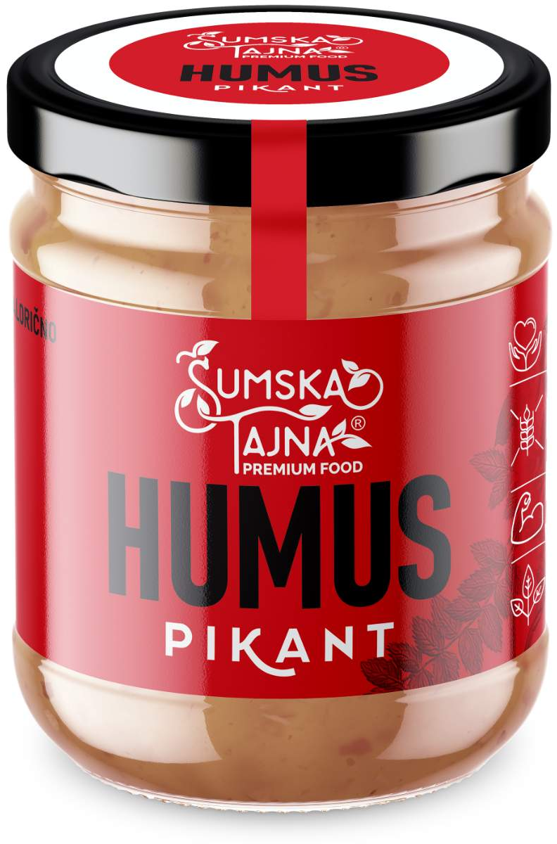 ŠUMSKA TAJNA Humus pikant 175g-slika