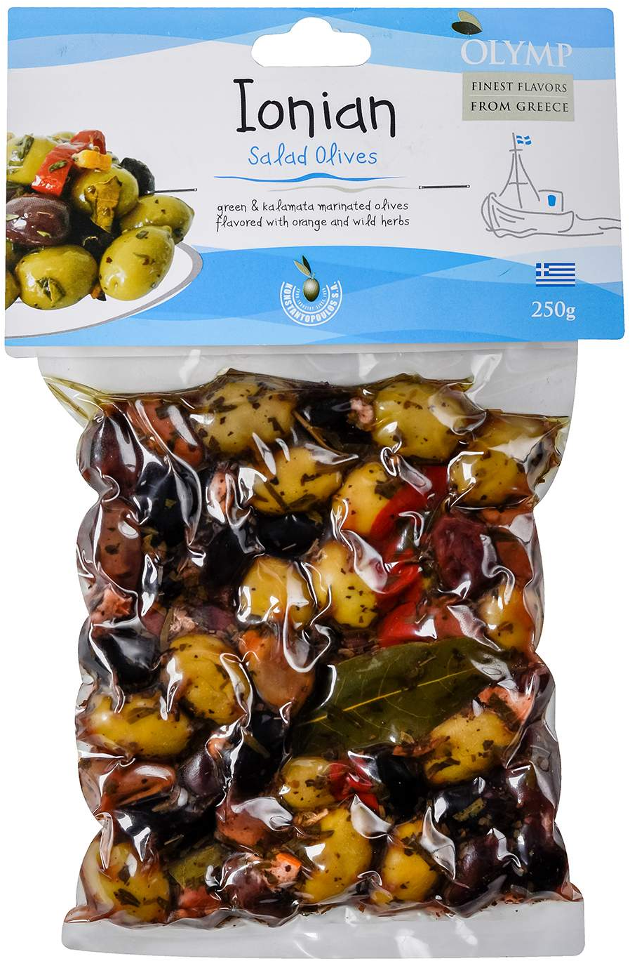 OLYMP Jonska salata masline mix 250g-slika
