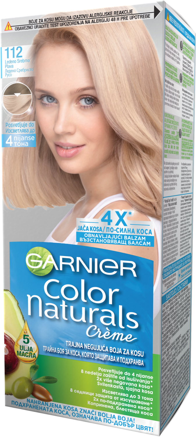 GARNIER Color Naturals farba za kosu 112 silver blond-slika