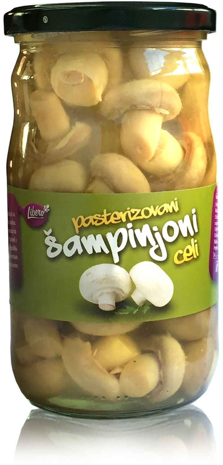 ŠAMPINJONI CELI 720ML LIBERO-slika