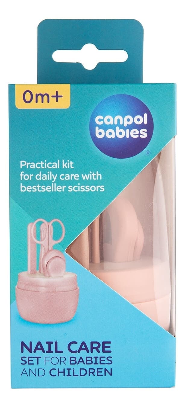 CANPOL BABIES set za negu noktiju 9/814 roze-slika