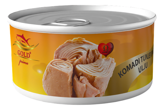 Tunjevina GOLD PRIMA komadi u ulju 170g-slika