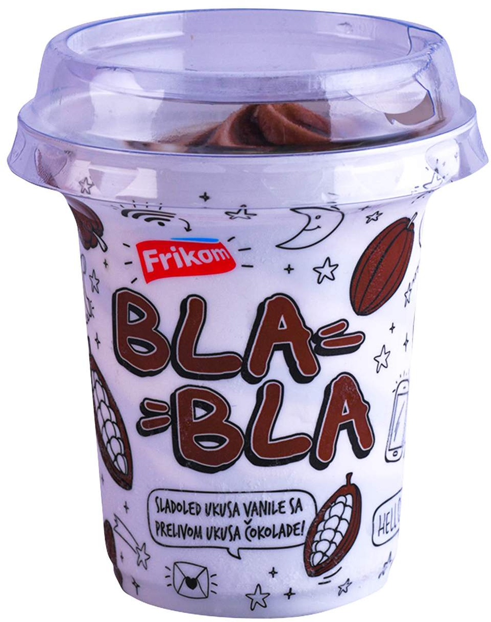 Sladol.Bla-bla cokolada Frik.155ml(90g)-slika