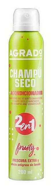 Šampon u spreju za suvo pranje kose AGRADO 2u1 Fruty 200ml-slika