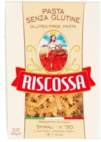 TESTENINA BEZ GLUTENA SPIRALI RISCOSSA 340G-slika