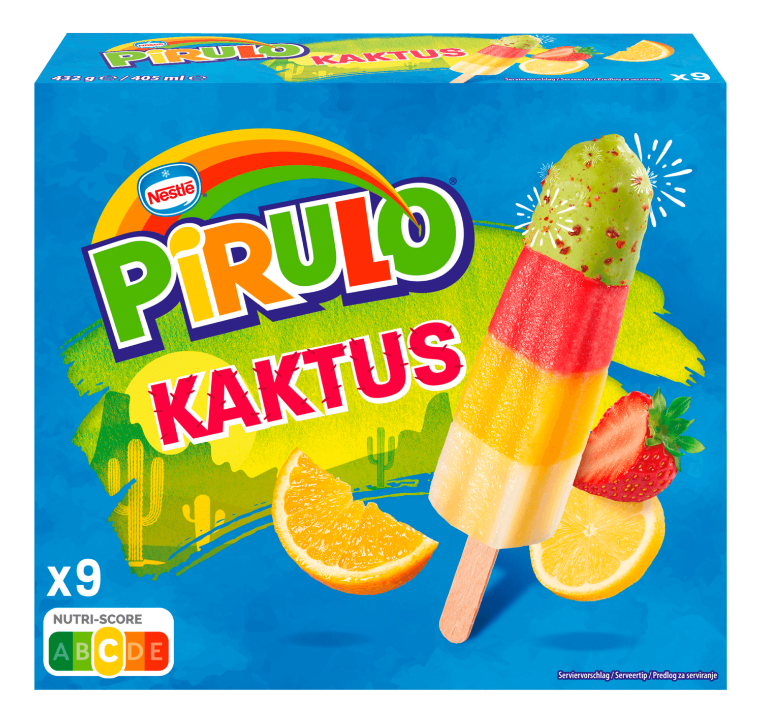 SLADOLED PIRULO KAKTUS 9X45ML-slika