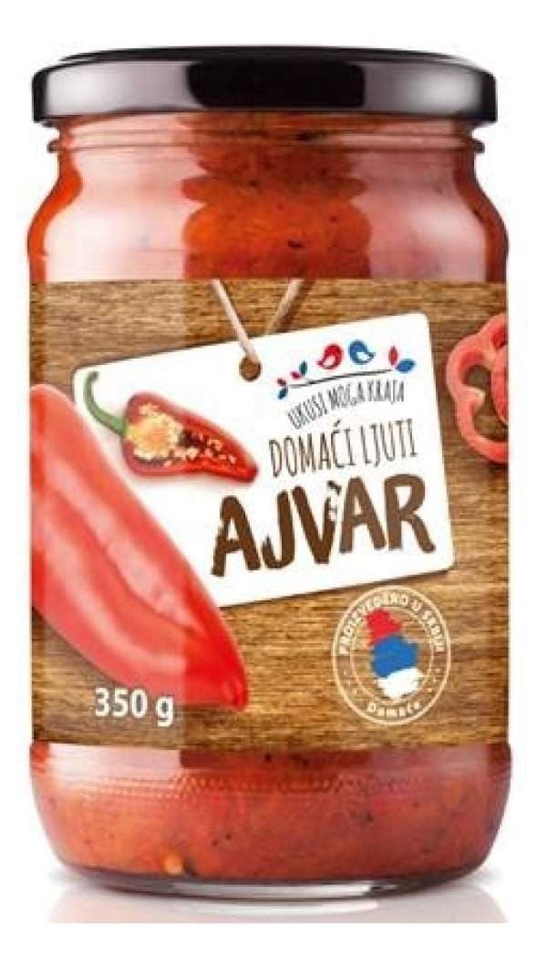 Ajvar UKUSI MOGA KRAJA ljuti 350g-slika