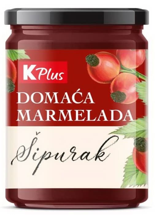 Marmelada K PLUS šipurak 360g-slika