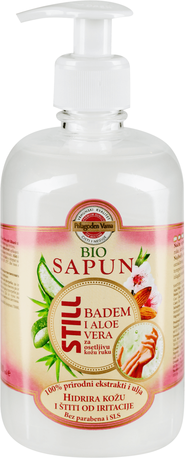 SAPUN BIO BAD I ALOE VERA 500ML STI-slika