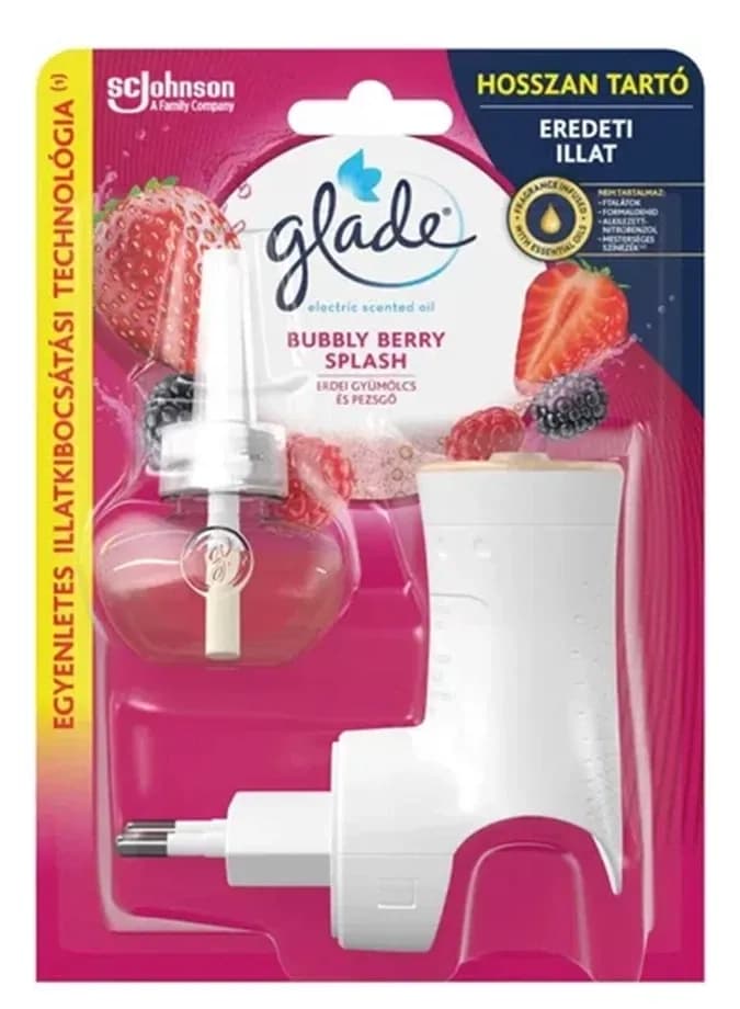 GLADE električni osveživač baza bubble berry 20ml-slika