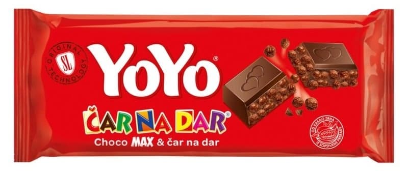 ČOKOLADA YOYO ČND CHOCO MAX 130G SL-slika
