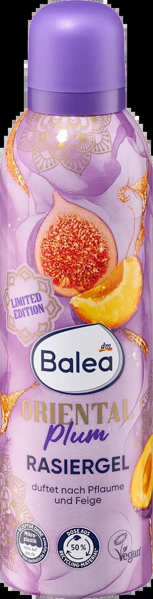 Gel za brijanje BALEA Oriental plum 200ml-slika