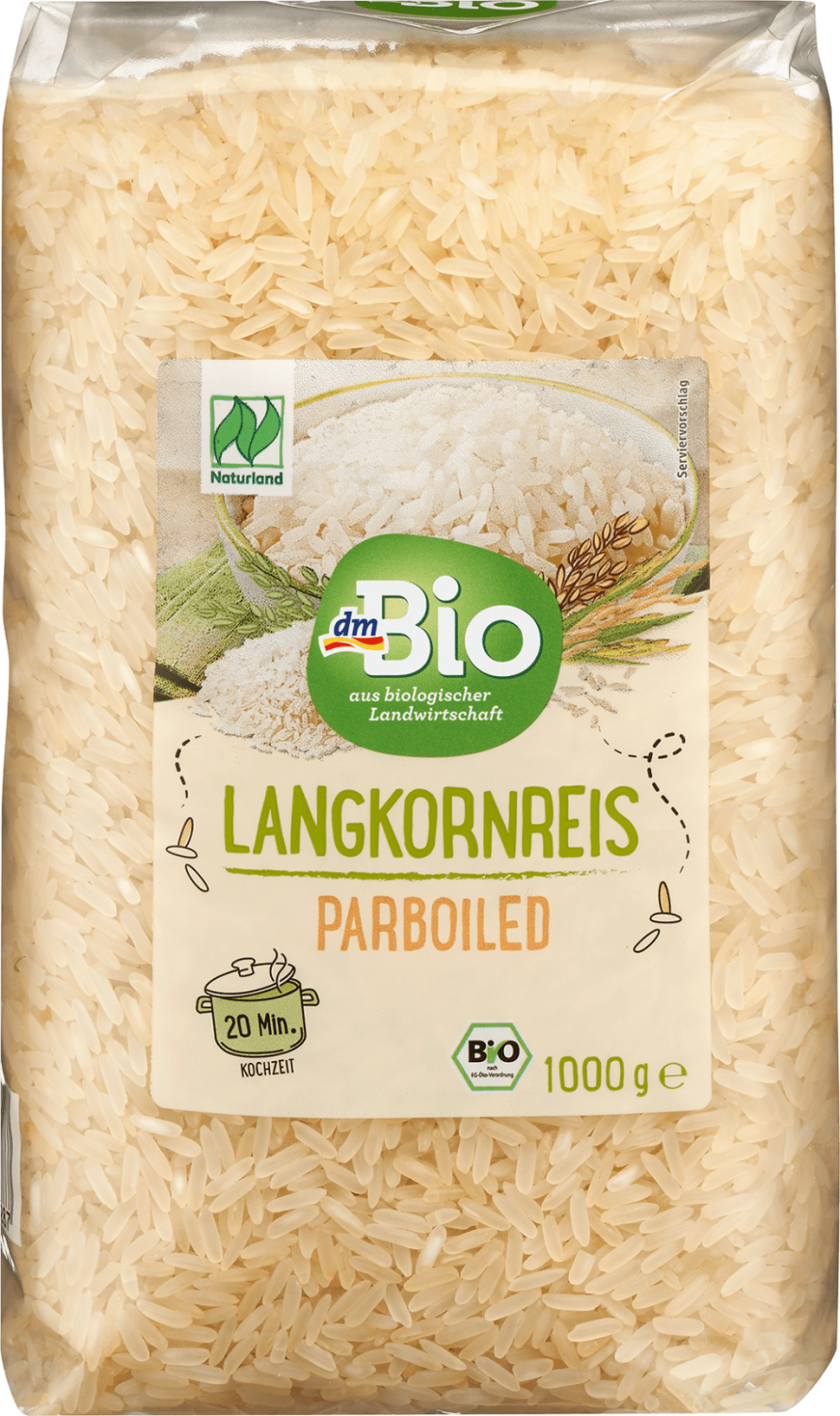 Pirinač DM BIO pretkuvani dugo zrno 1kg-slika