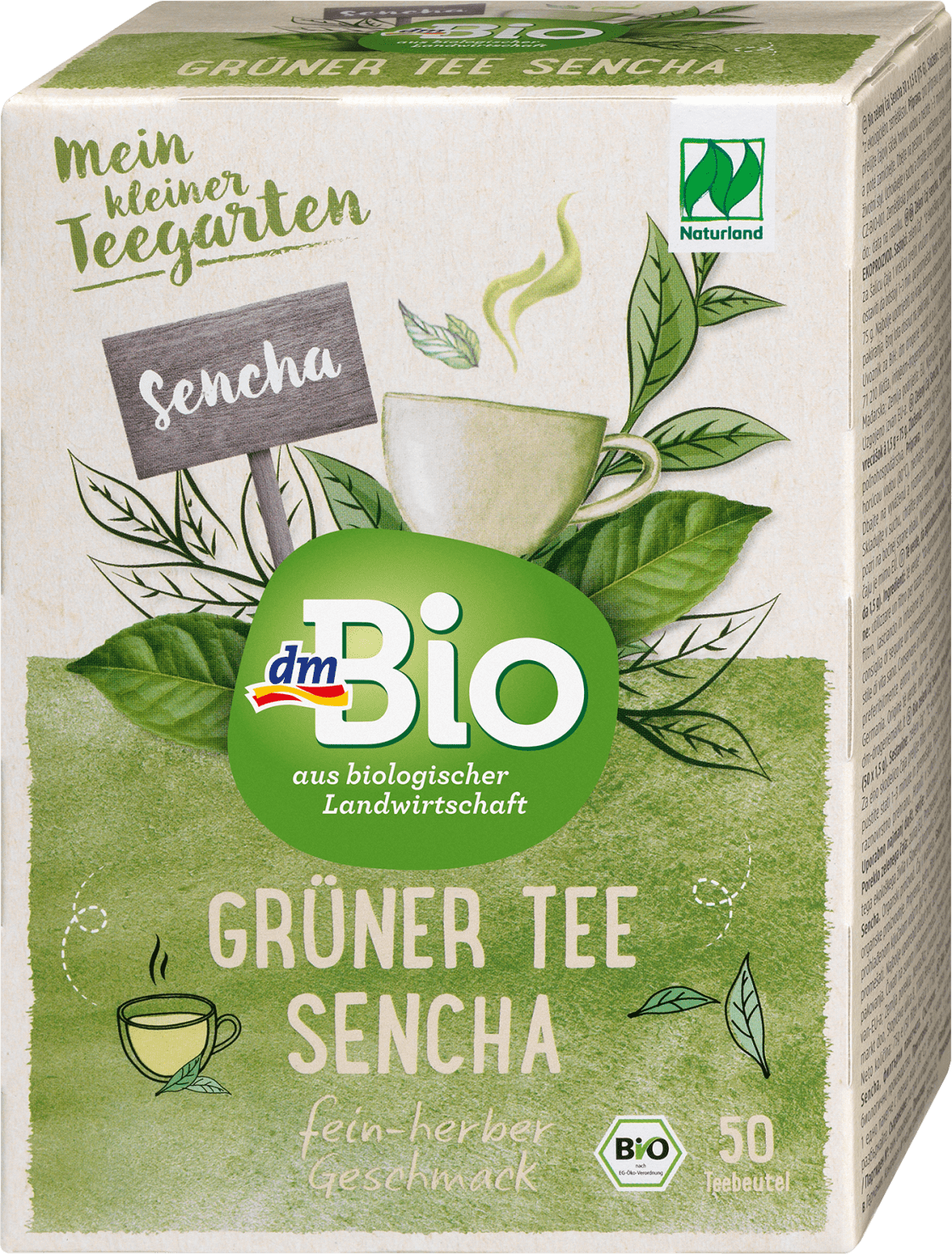 DM BIO zeleni čaj sencha 75g-slika