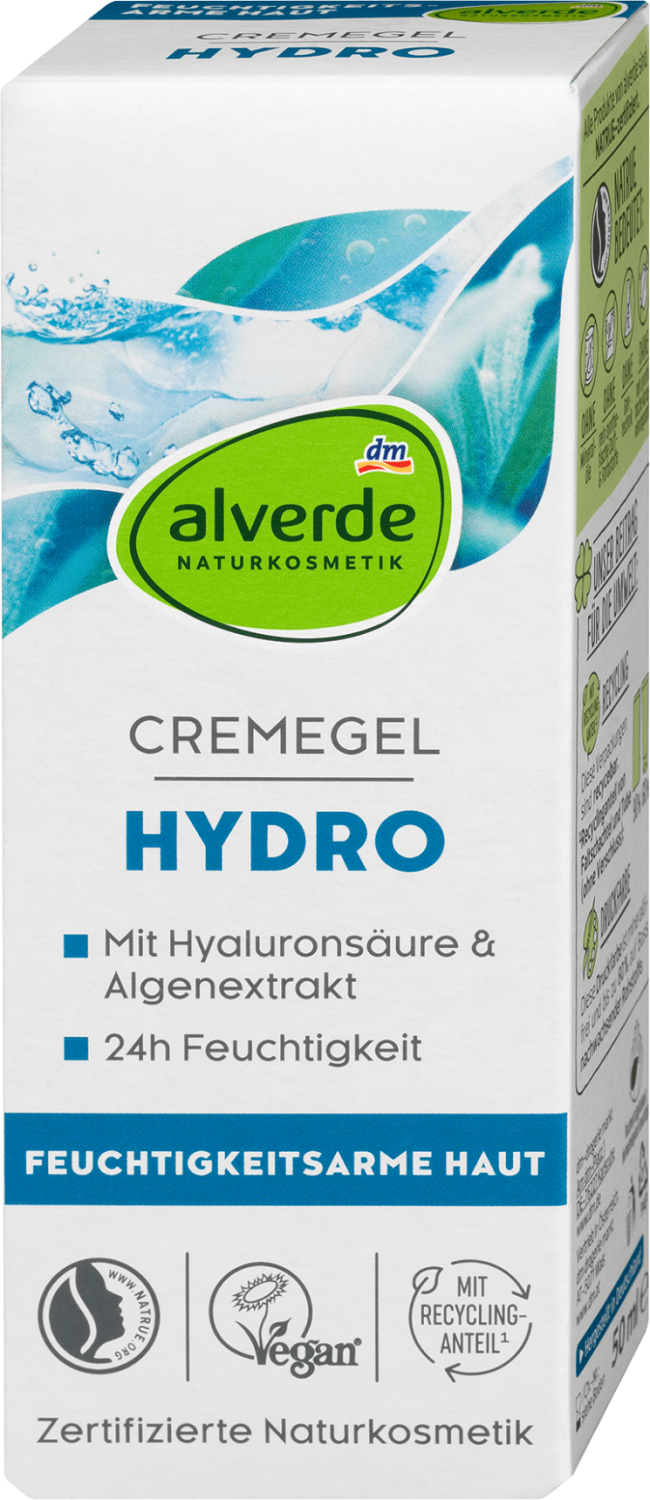 ALVERDE Hydro krema hijaluronska kiselina i morske alge 50ml-slika