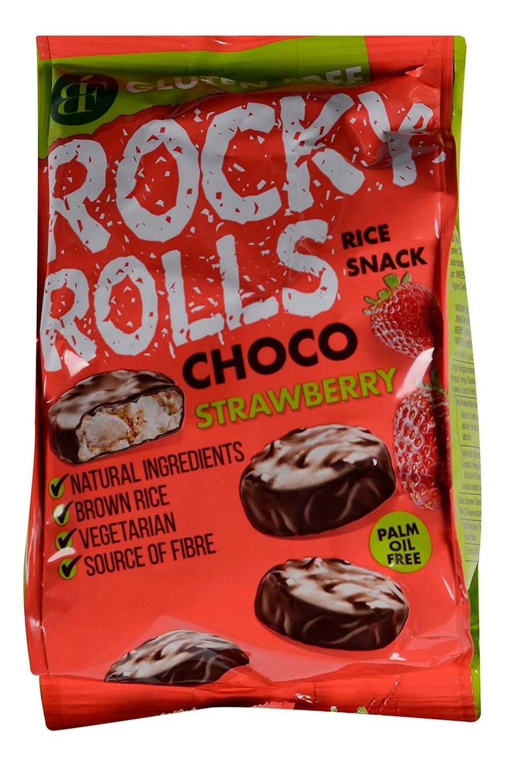 Galete BENLIAN FOOD rocky rolls jagoda 70g-slika
