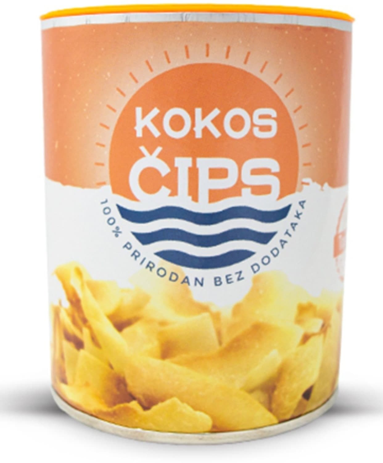 Čips TOP FOOD kokos 90g-slika