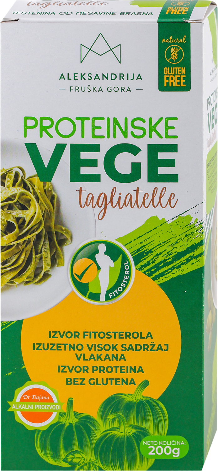 TALJATELE PROT VEGE BG 200G ALEKSAN-slika