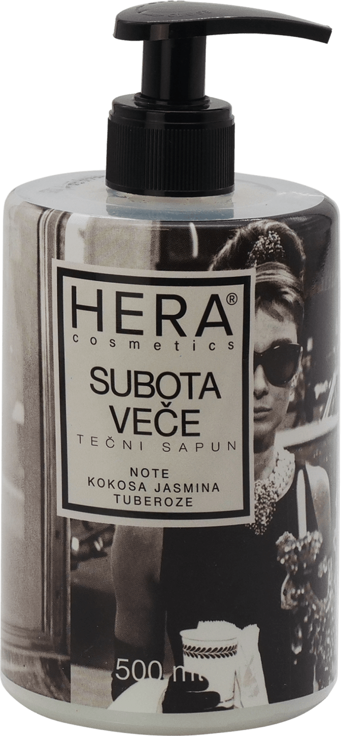 SAPUN TEČ SUBOTOM UVEČE 500ML HERA-slika