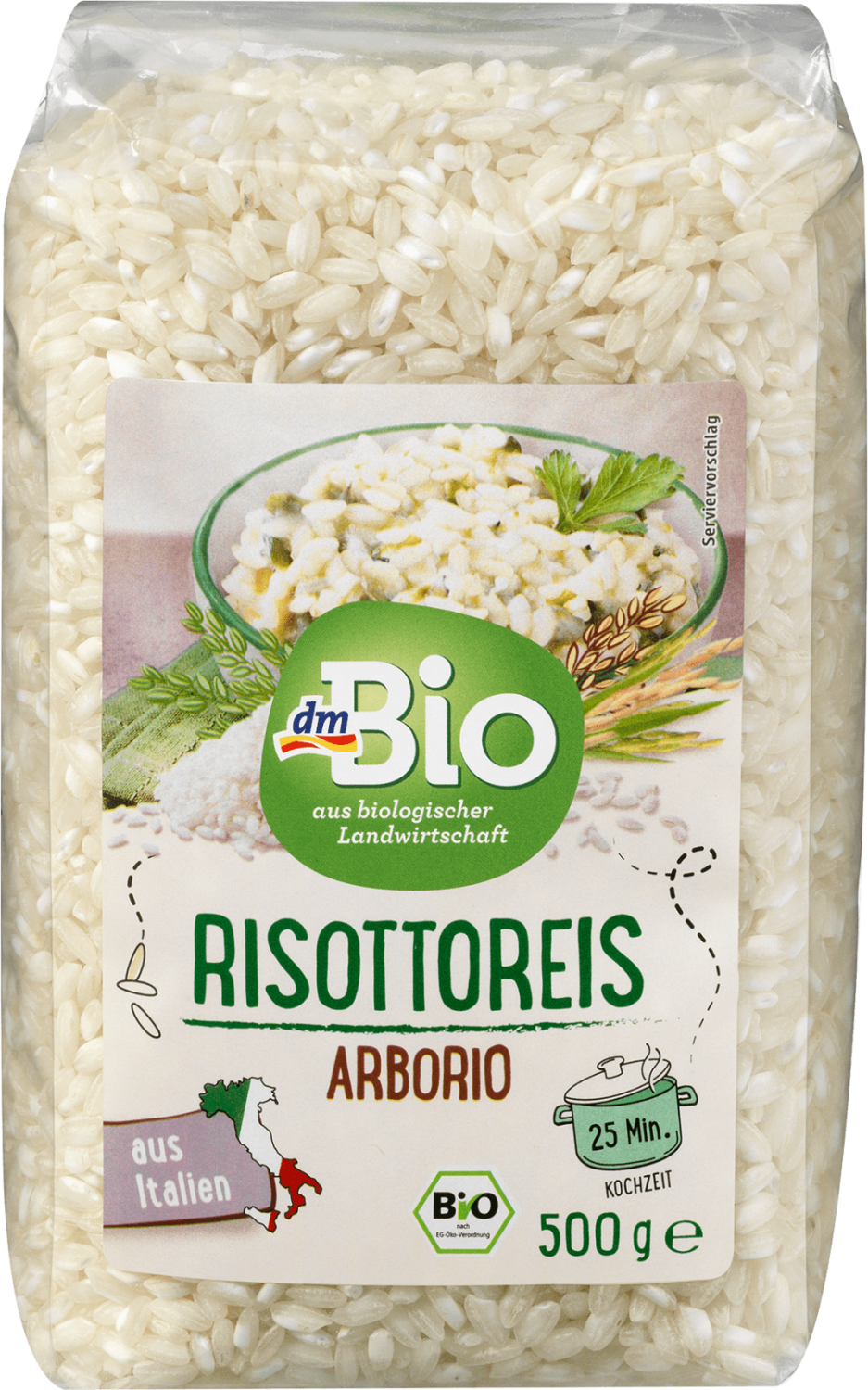 Pirinač DM BIO za rižoto dugo zrno 500g-slika