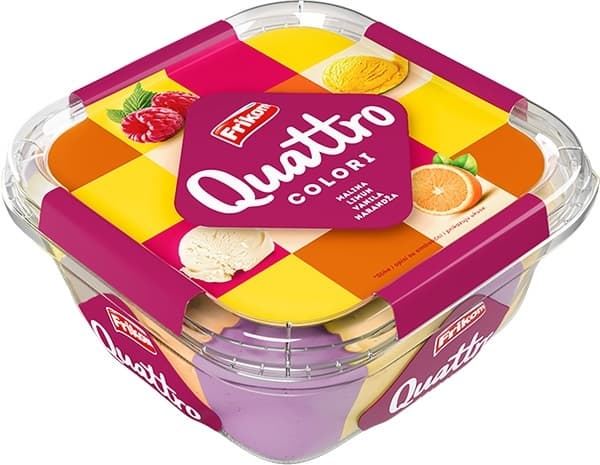 Sladoled Quattro fruits colori 1500ml-slika