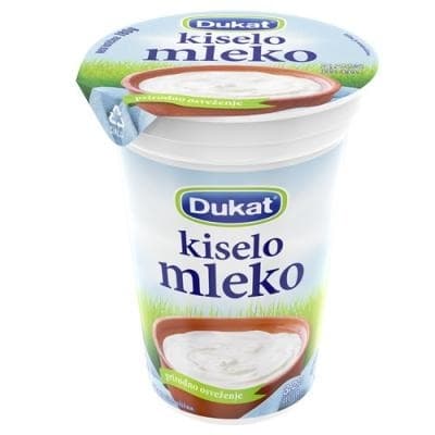 Kiselo mleko 3.2%mm Dukat casa 180g-slika