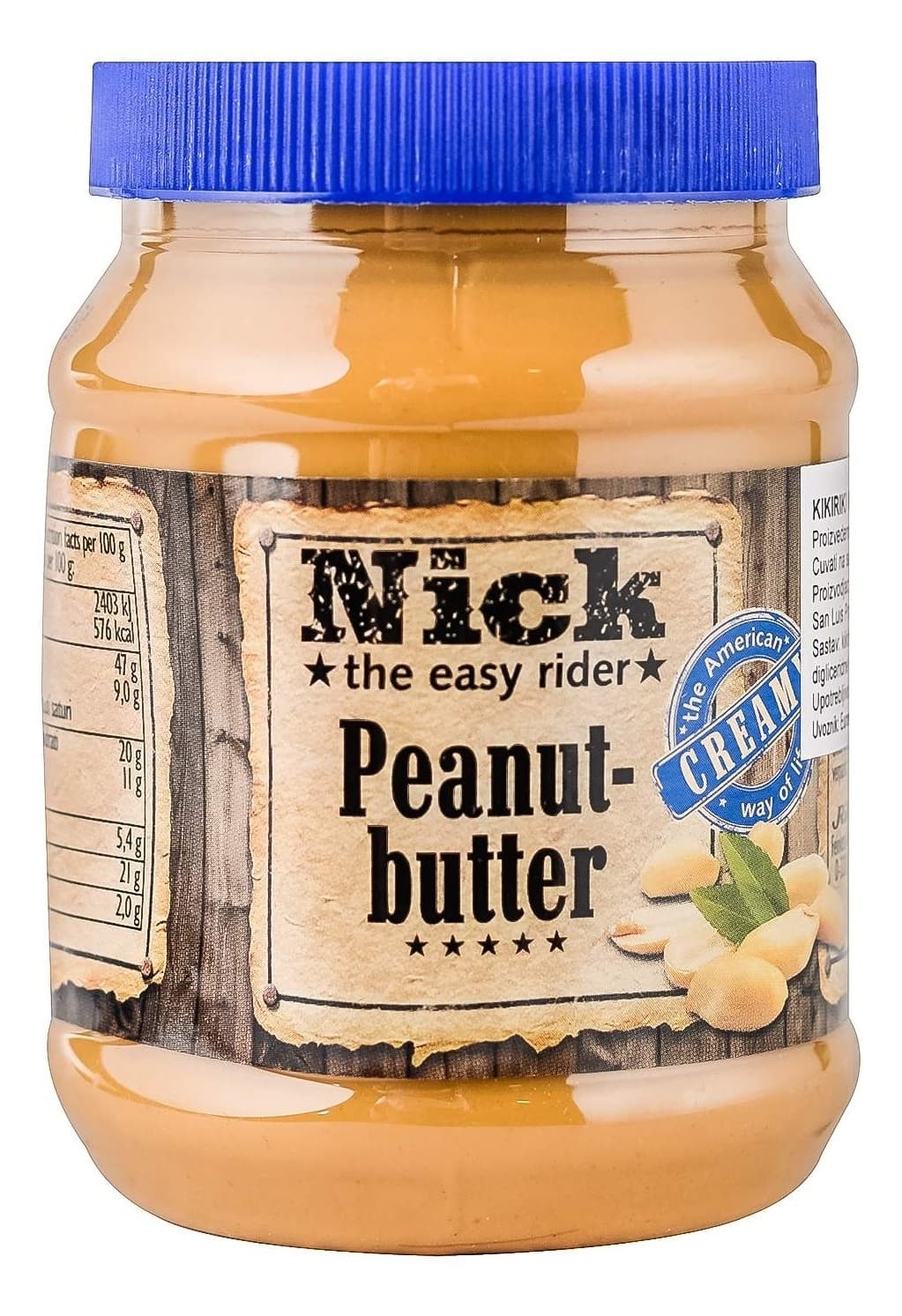 Kikiriki puter NICK 350g-slika