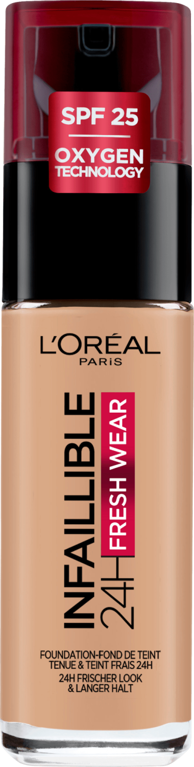 L'OREAL Infaillible 32h fresh wear tečni puder SPF25 220 sand-slika